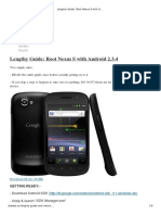 Lengthy Guide - Root Nexus S With Android 2.3