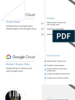 Course 3 - Infrastructure and Application Modernization With Google Cloud