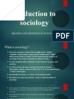 Introduction To Sociology