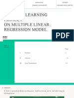 Machine Learning Project On Multiple Linear Regression Model