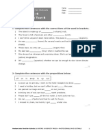 Venture First Schools Summative Test Units4 6 B