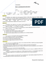 TD Electrochimie