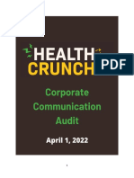 Portfolio Corporate Communication Audit