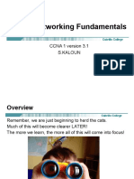 Ch.2 - Networking Fundamentals: CCNA 1 Version 3.1 S.Kaloun