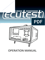 ECUTEST Supported Vehicle List