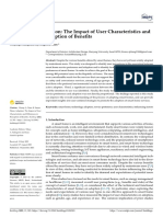 Buildings: Smart Home Adoption: The Impact of User Characteristics and Differences in Perception of Benefits