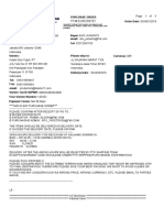 Important: Purchase Order Number Must Appear On All Correspondence, Invoices, Invoice Items, Shipping Papers and Packages