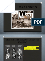 World War 1 Notes