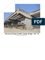 PSC I Girder Design by IRC Code (New)