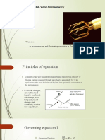 Hot-Wire Anemometry - With Mathematical Expresion