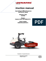 Instruction Manual Instruction Manual: Operating & Maintenance Operating & Maintenance