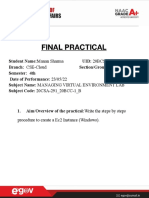 Final Practical: Procedure To Create A Ec2 Instance (Windows)