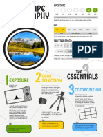 Landscape Photography Cheat Sheet