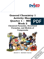 Shs Gen - Chem 1-q1 Mel-6 Week-2