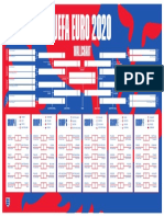 EURO2020 Wall Chart