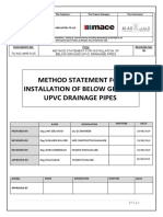 MST For Below Ground UPVC Drainage Pipes