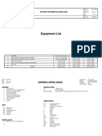 Equipment List: Biturox Bitumen Blowing Unit