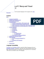 Comparison of C Sharp and Visual Basic