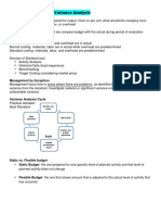 Standard Costing and Variance Analysis