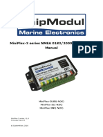 Miniplex-3 Series Nmea 0183/2000 Multiplexer Manual: Miniplex-3Usb (-N2K) Miniplex-3E (-N2K) Miniplex-3Wi (-N2K)