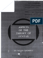 Chomsky - Aspects