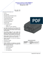 MTI G09RRH-43 LTE RRH Band 8 Datasheet V1.0