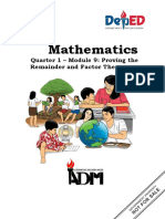 m10-q1-M9-Proving The Remainder and Factor Theorems