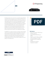 Product Sheet MDM2510 IP Satellite Modem