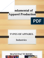 Fundamental of Apparel Production