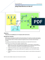 4.2.3.3 Packet Tracer - Securing Cloud Services in The IoT