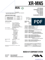 Service Manual: XR-MN5