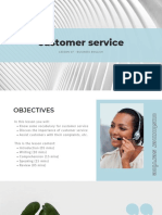 07 Business English - Customer Service