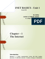 Internet Basics - Unit1