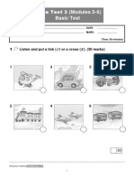 Extra Test 3 (Modules 5-6)