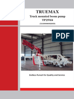 Brochure - Truemax Concrete Pump Truck Mounted TP25M4