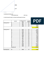 Rain Water Calculation