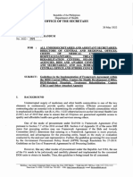 dm2022-0219 - Guidelines in The Implementation of Framework Agreement