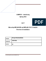 Lab 1 Submission - Microchip MPLAB C18 C Compiler Overview