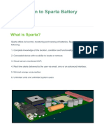 Introduction To Sparta Battery Solution