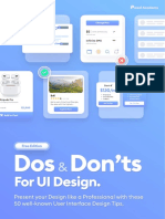 E Book - Dos and Don'ts For UI Design