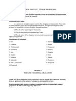 Module 4 - Oblicon Chapter 3 Different Kinds of Obligation