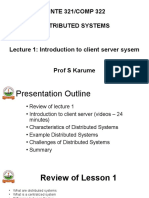 Lecture 2 Introduction To Client Server Computing