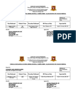 Date Performed Patient's Name Procedure Performed OR Nurse On Duty Supervised by