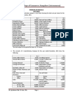 Module 2 - Problems On Cost Sheet