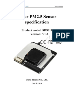 SDS011 Laser PM2.5 Sensor Specification-V1.4