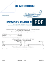 King Air C90GTx Memory Flash Cards