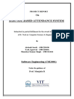 Barcode Based Attendance System: Project Report