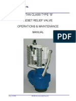 Titan Class Type "B" Reset Relief Valve Operations & Maintenance Manual