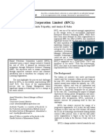 Management Case: Bharat Petroleum Corporation Limited (BPCL)