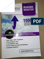 Resonance Rank Booster Maths For Jee Advanced